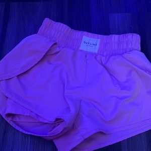 pink aerie shorts